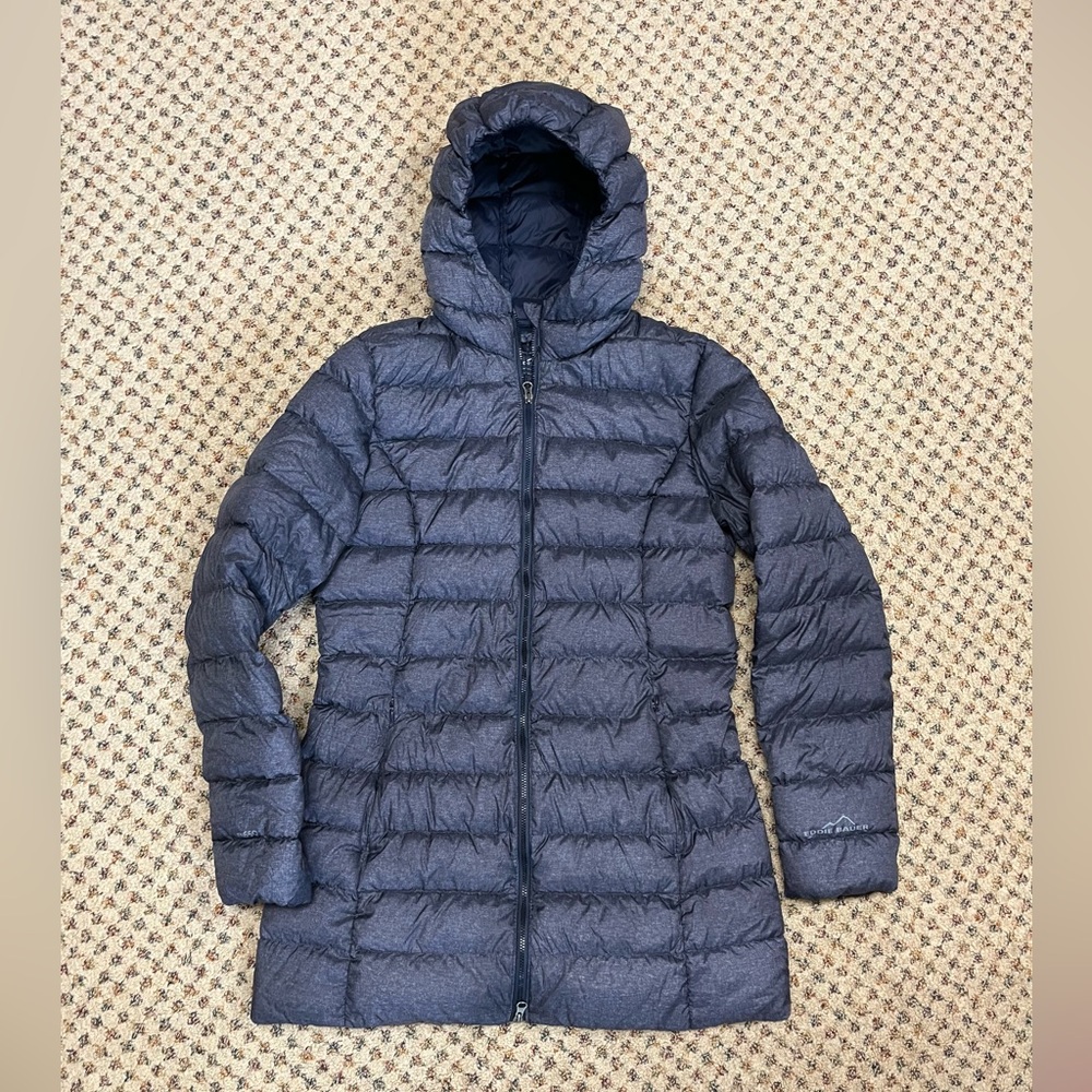 Eddie Bauer Black Puffer Coat